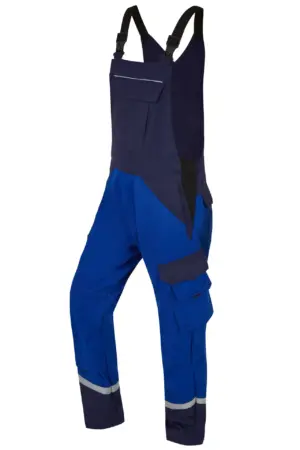 Latzhose Multi 6, mit Chemikalienschutz, 2-lagig, mit Knietaschen