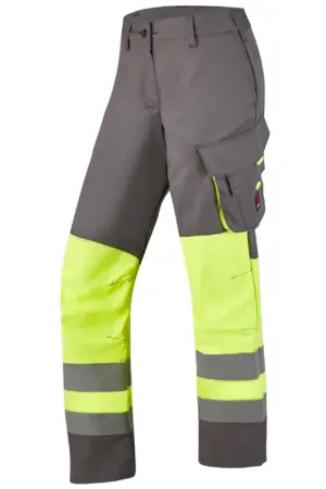 Damen Bundhose Multi Light Hi Vis I, mit Chemikalienschutz, 1-lagig
