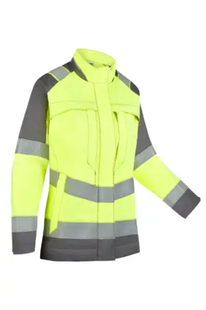 Damen Langjacke Multi Light Hi Vis II, ohne Chemikalienschutz, 1-lagig