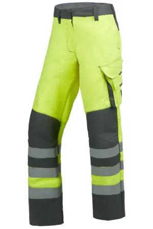 Damen Bundhose Multi Light Hi Vis II, ohne Chemikalienschutz, 1-lagig, mit Knietaschen
