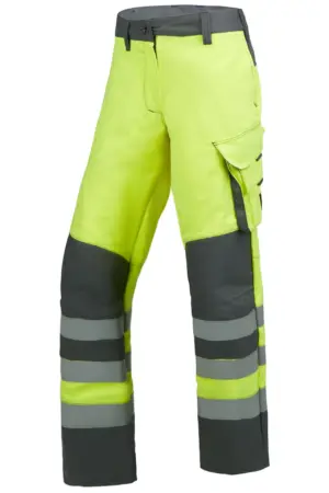 Damen Bundhose Multi Light Hi Vis II, ohne Chemikalienschutz, 2-lagig, mit Knietaschen