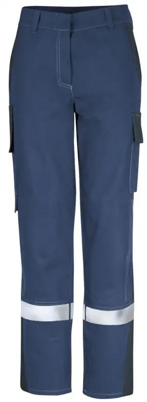 Damen Bundhose ecoRover Safety Welder, mit Chemikalienschutz, mit Reflexstreifen