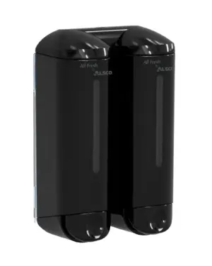 Alsco Serie Doppelspender für Shampoo, Duschgel (2 x 0,25 L)