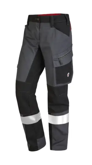 Damen Bundhose BPlus Hybrid mit Reflexstreifen