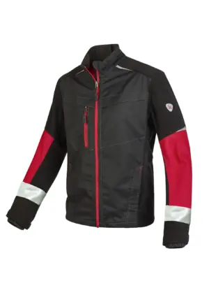 Funktionsjacke BPlus Hybrid mit Reflexstreifen
