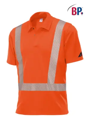 Poloshirt Hi Vis Comfort, Kurzarm