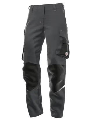 Damen Bundhose Multi Protect Plus [Hi Vis], 2-lagig mit Knietaschen