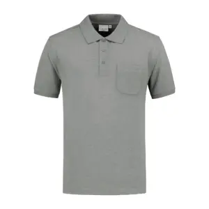 Unisex Poloshirt Santino Advance Lenn, mit Brusttasche