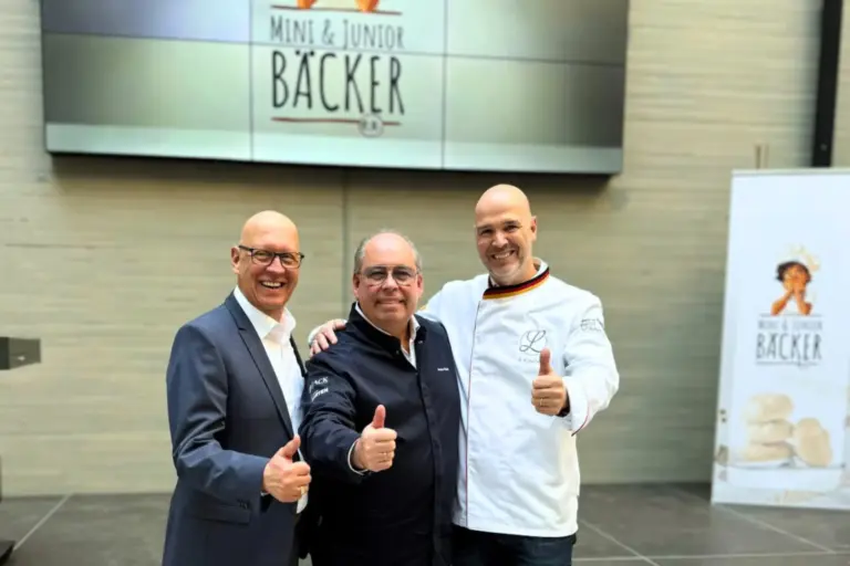 Axel Müller (Alsco), Peter Hack (Hack AG) und Bernd Kütscher (Die Lohners)