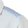 weiß azurblau