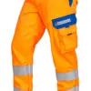warnorange kornblau