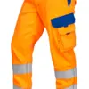 warnorange kornblau
