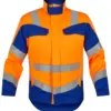 warnorange kornblau
