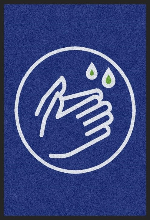 Matte -Hygiene- HÄNDE, 60×85 cm