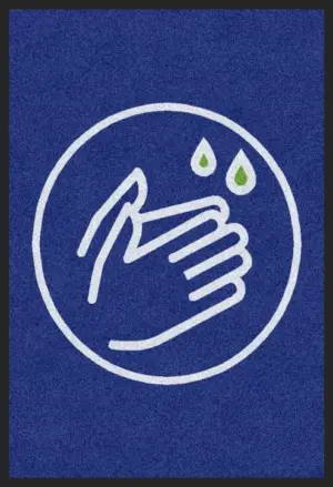 Matte -Hygiene- HÄNDE, 85x115 cm