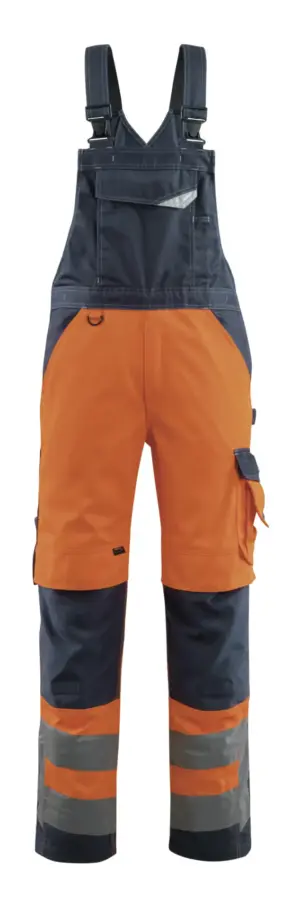 Latzhose Safe Supreme Warn/Farbe, mit Knietaschen