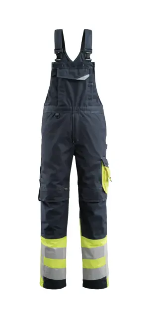 Latzhose Safe Supreme Farbe/Warn, mit Knietaschen